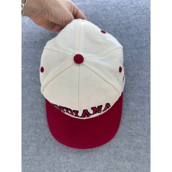 Vintage Loco Athletics Indiana Hoosiers IU Hat Cap Snapback Diamond Cut - Picture 13 of 14